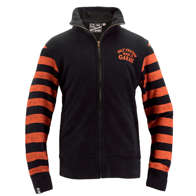 Holy Freedom Garage Zip Sweatshirt  - Customhoj