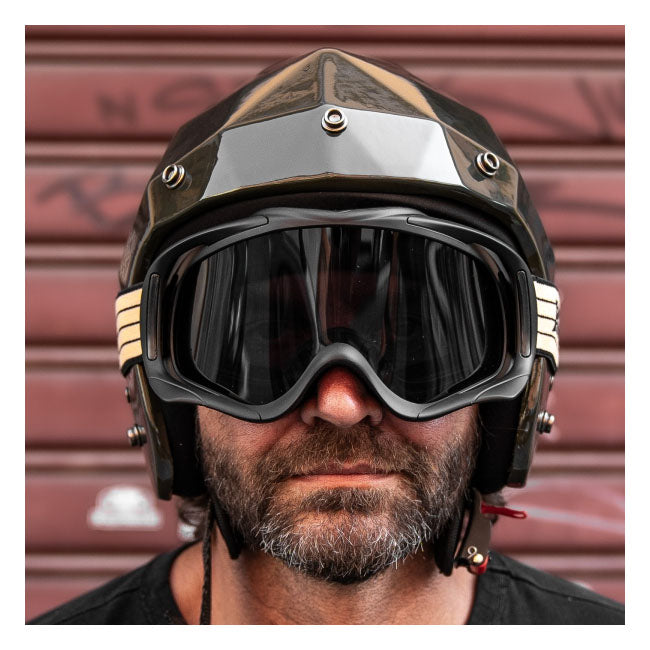 Holy Freedom Snowheels Fume Motorcycle Goggles