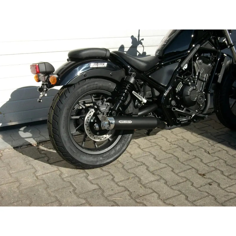 Miller Custom Euro 4/5 Slip-On Geluiddemper voor Honda