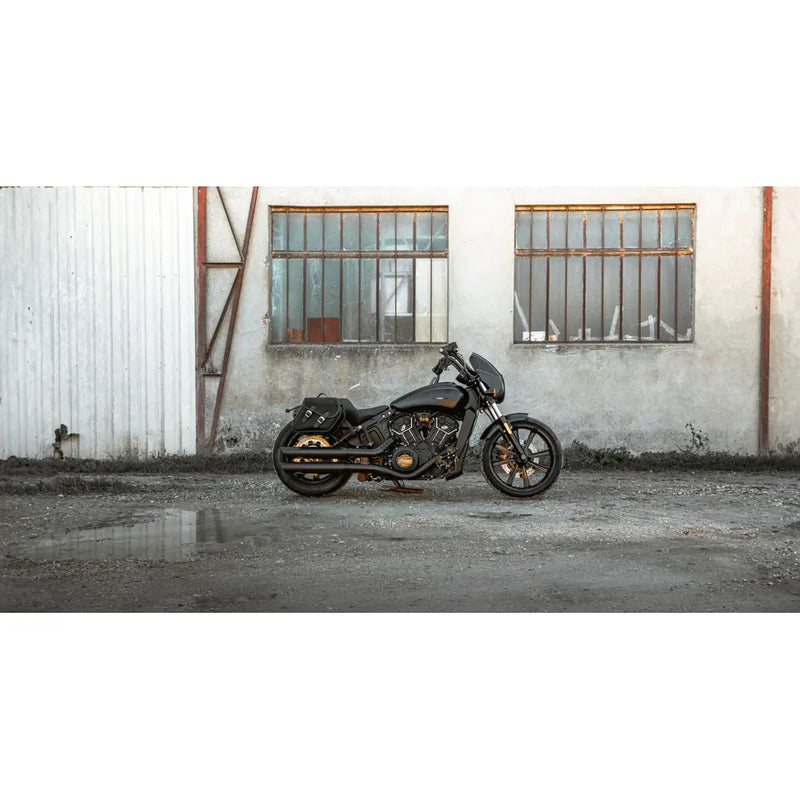 Longride Heritage 23L Click-On motorfietszadeltas set