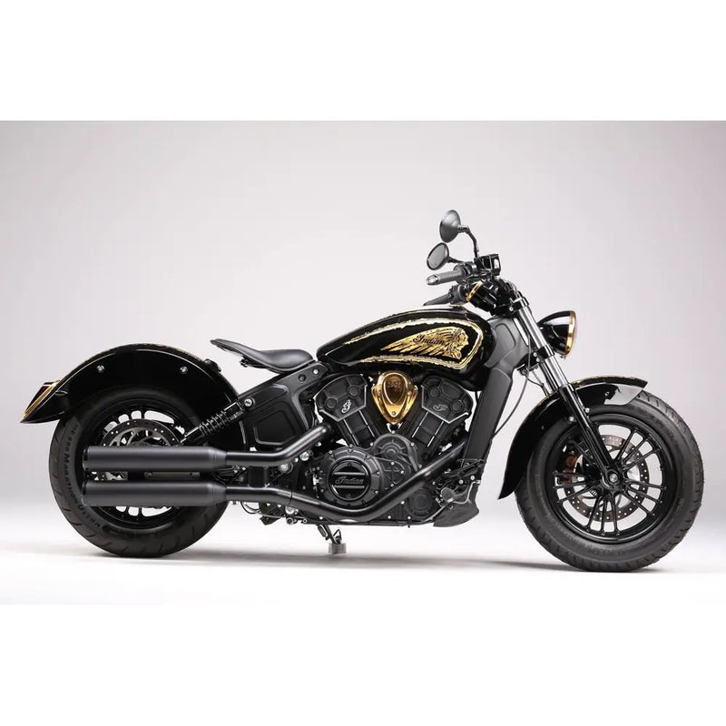 Miller Yuma Euro 3/4/5 Slip-On Geluiddempers voor Indian