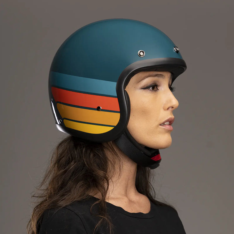 DMD Retro Custom Open Motorfietshelm