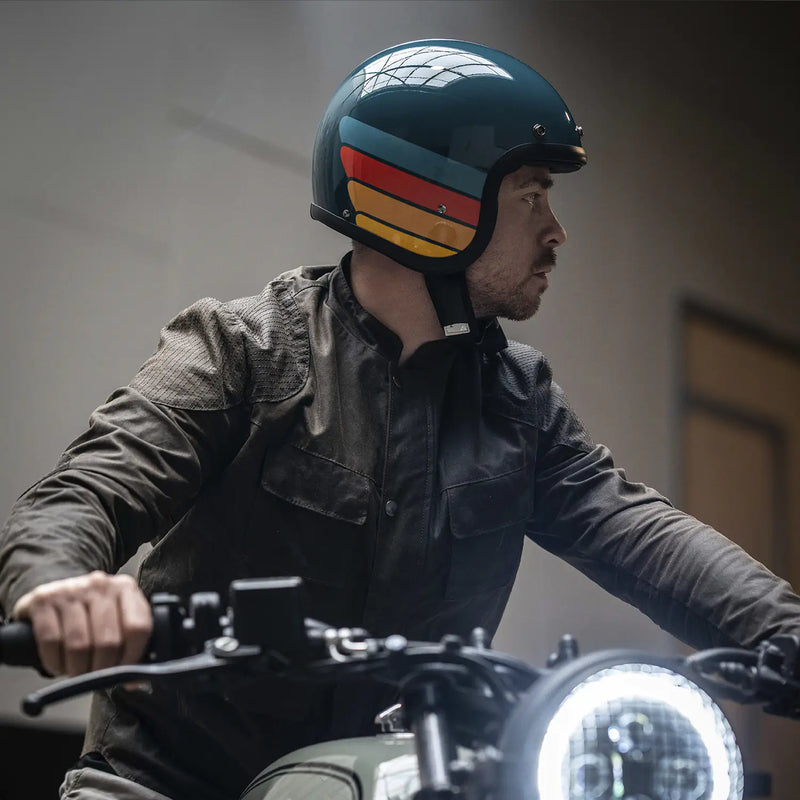 DMD Retro Custom Open Motorfietshelm