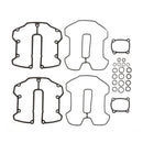 James Rocker Cover Gasket Kit for Harley 17-23 Milwaukee Eight (Repl. OEM 17030-17) / RCM (Rubber Coated Metal)