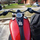 Joker Machine Dual Aluminium Pullback Handlebar Risers Black 2.5" (6.35cm)