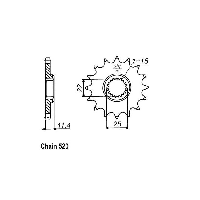 JT Sprockets Front Sprocket KTM 690 Duke ® 08-19 JT Front Sprocket for KTM Customhoj