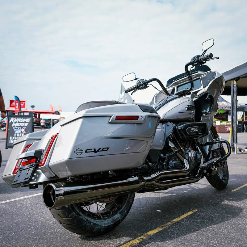 Khrome Werks 2-into-1 Outlaw Exhaust System for Harley  - Customhoj