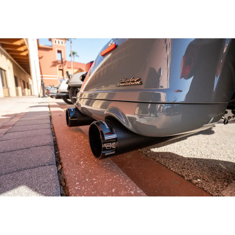 Khrome Werks 4.5" HP-Plus Slip-On Mufflers for Harley  - Customhoj