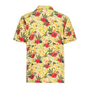 King Kerosin AOP Tropical Hawaiian Style Shirt Blazing Yello