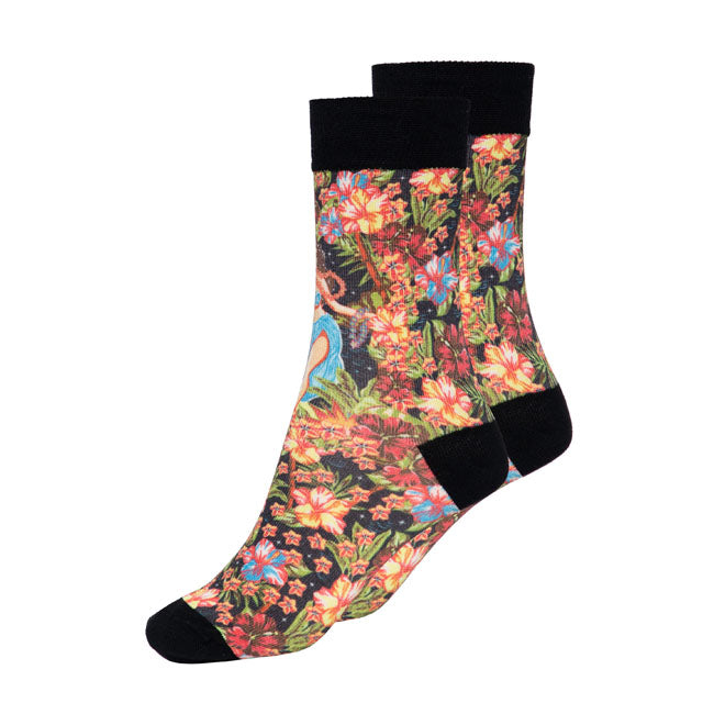 King Kerosin Hula Girl Socks 39-42  - Customhoj
