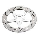 Kustom Tech Stainless Front Brake Disc for Harley 84-99 Big Twin (11.5") / Front Left / Polished