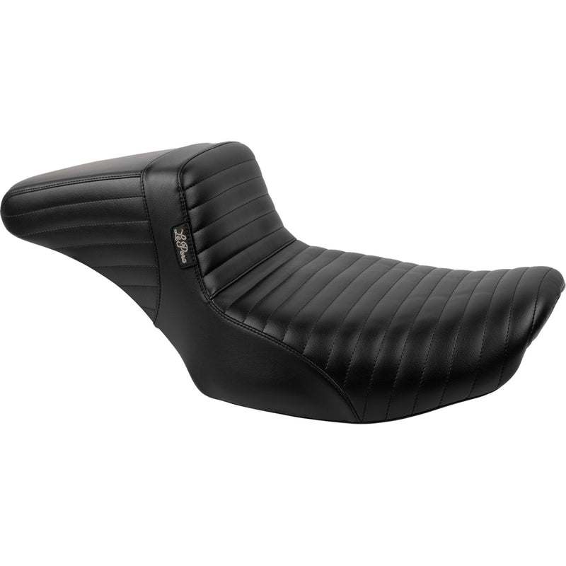 Le Pera KickFlip Daddy Long Legs Extended Seat for Harley 24-25 Touring Road Glide / Street Glide / Pleated Black  - Customhoj