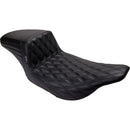 Le Pera KickFlip Seat for Harley 97-07 Touring Electra Glide / Road Glide / Double Diamond Black  - Customhoj