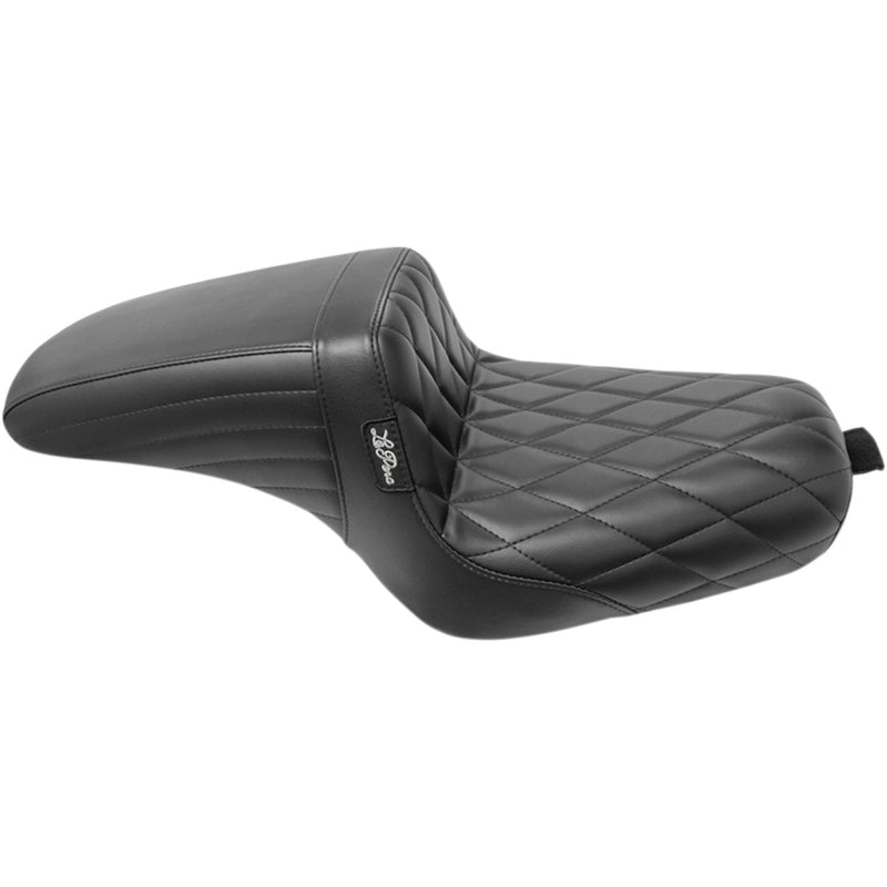 Le Pera KickFlip Solo Seat for Harley 04-22 XL Sportster (excl. 07-09 XL Sportster) / Diamond Black  - Customhoj