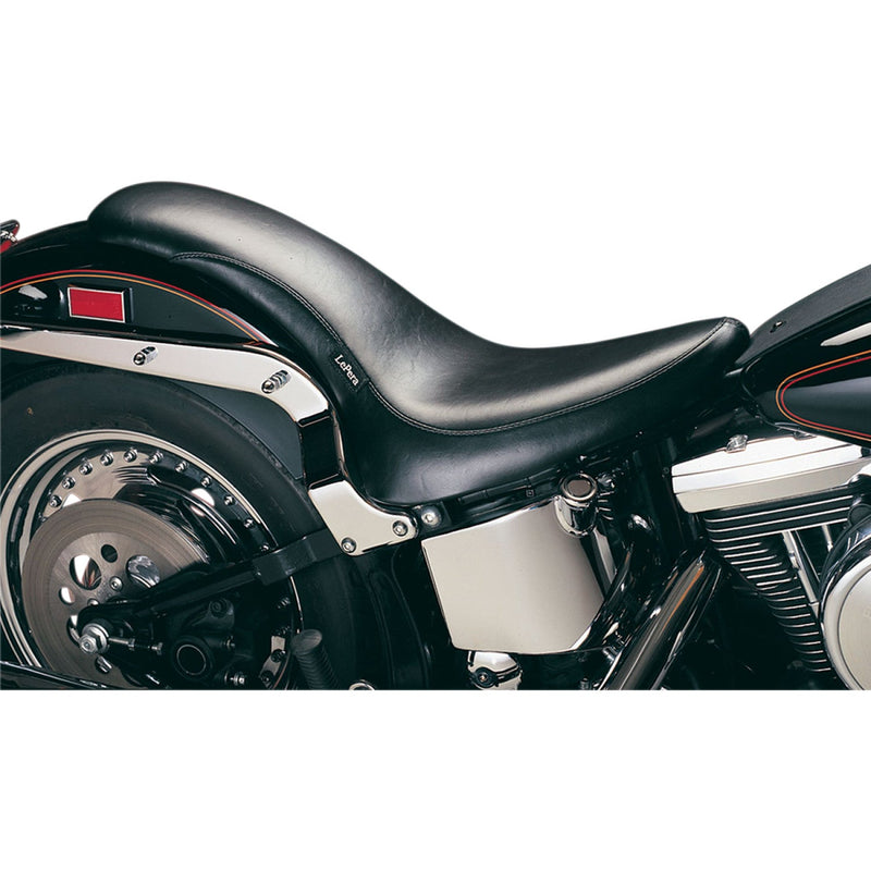 Le Pera King Cobra 2-Up Seat for Harley 06-17 Softail Heritage Classic / Deluxe / Black  - Customhoj