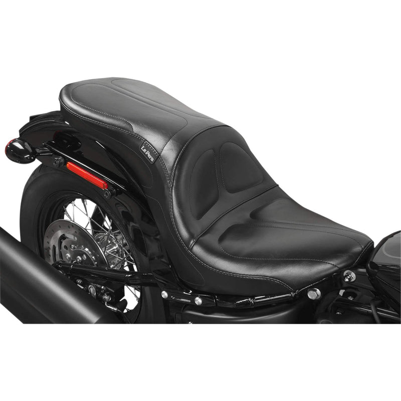 Le Pera Maverick Seat for Harley 18-25 Softail Street Bob / Standard / Slim / Maverick Black / Without backrest  - Customhoj