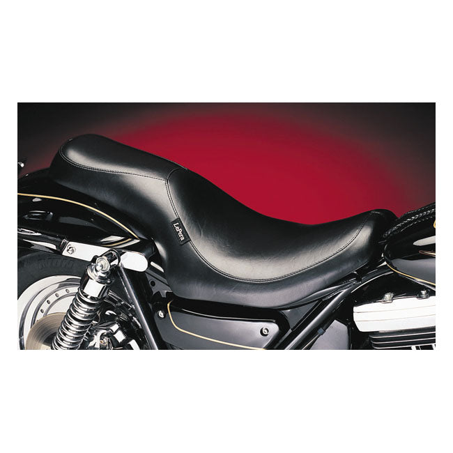 Le Pera Silhouette 2-Up Seat for Harley 82-94 FXR / Black  - Customhoj
