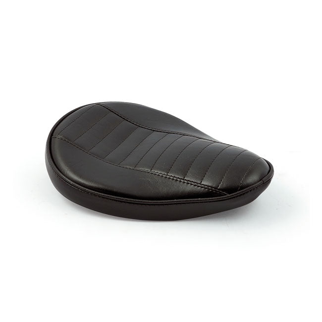 Le Pera Small Spring Solo Motorcycle Seat Daddy-O Black  - Customhoj