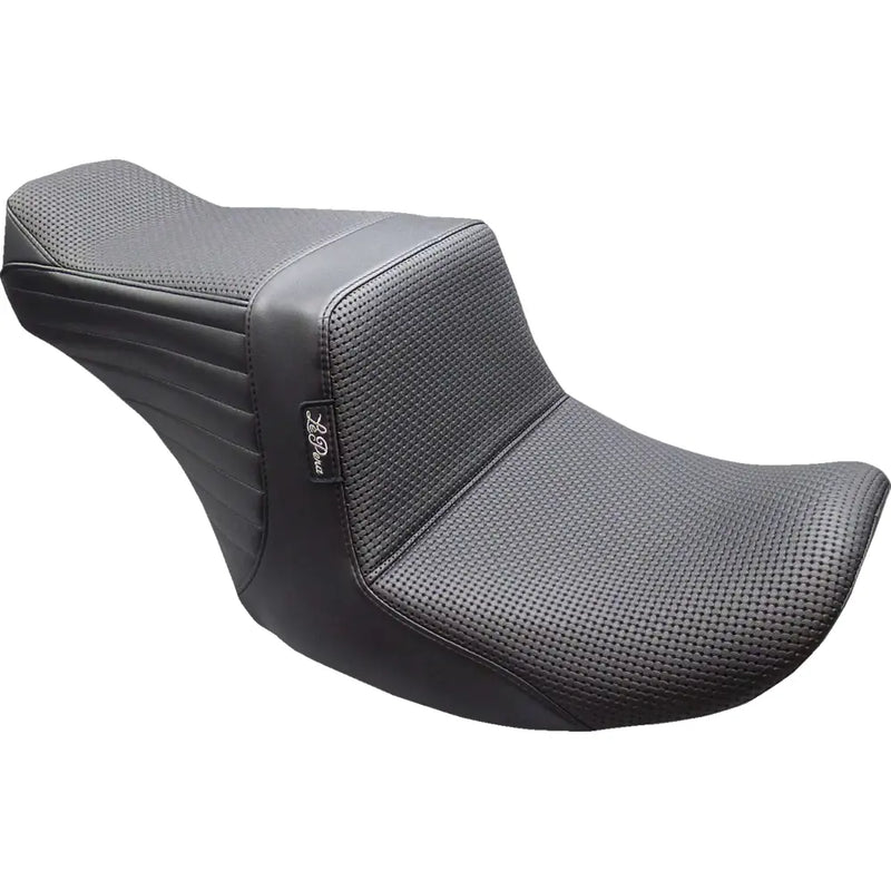 Le Pera Tailwhip Up Front 2-Up Seat for Harley 24-25 Touring Road Glide / Street Glide / Basketweave Black  - Customhoj