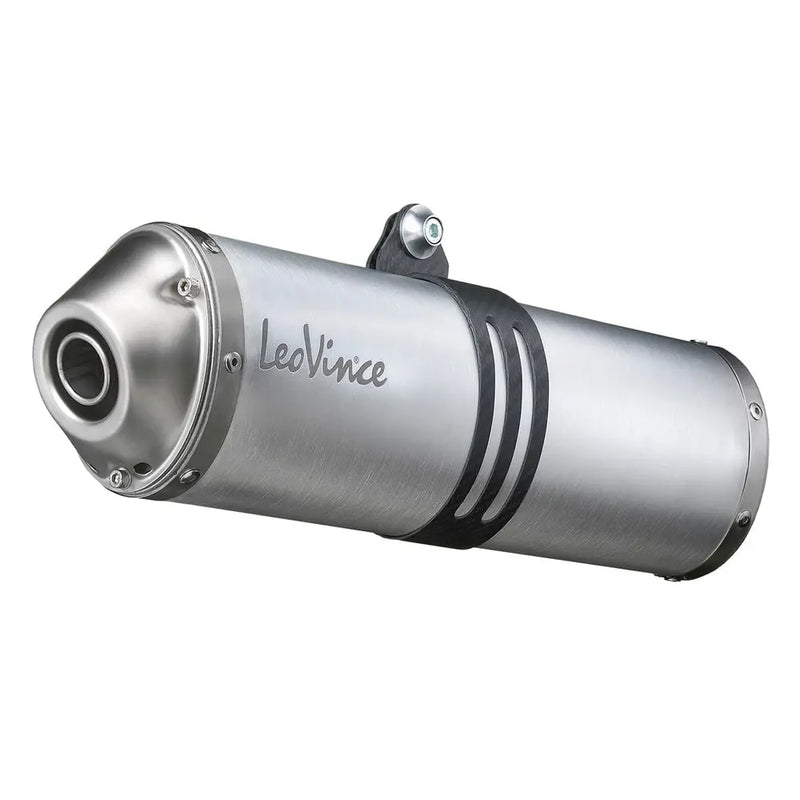 LeoVince X3 Slip-On Muffler for Kawasaki 97-23 KLR 650 (Aluminium muffler) (ECE-approved) (3606)