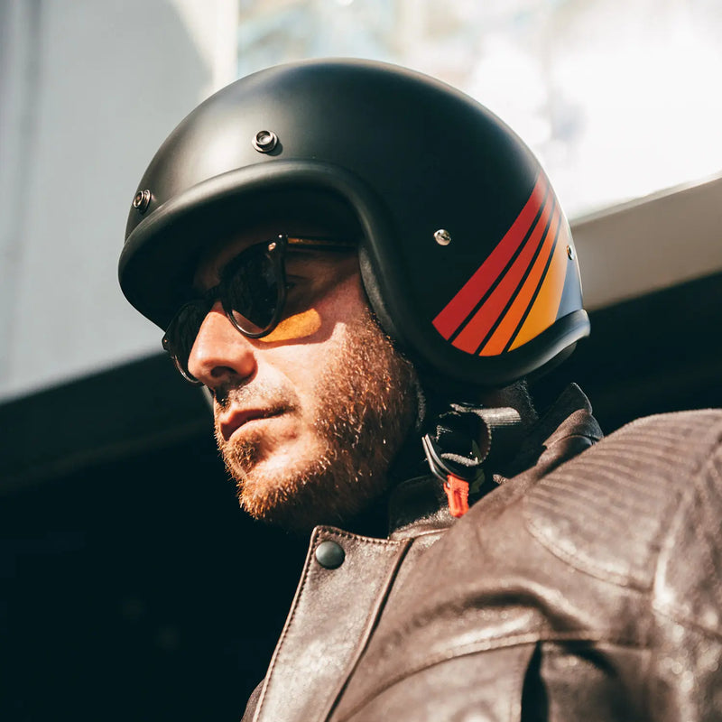 DMD Retro Custom Open Motorfietshelm