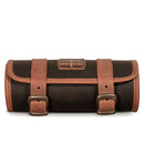 Longride Classic Round Motorcycle Tool Bag Khaki  - Customhoj