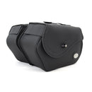 Longride Model 153 Click-On 43L Motorcycle Saddlebag Set Iparex synthetic leather with lock  - Customhoj