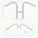 Lowbrow Customs Rabbit Ears Motorcycle Handlebars