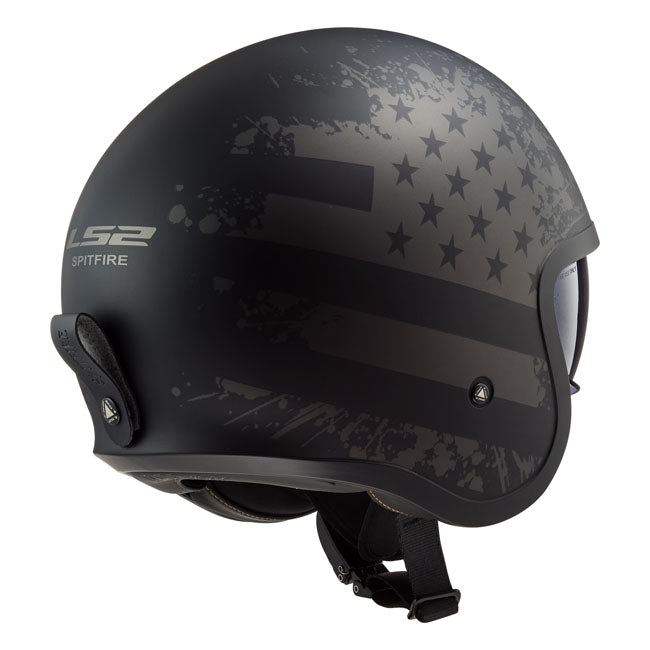 LS2 Spitfire II Open Motorcycle Helmet  - Customhoj
