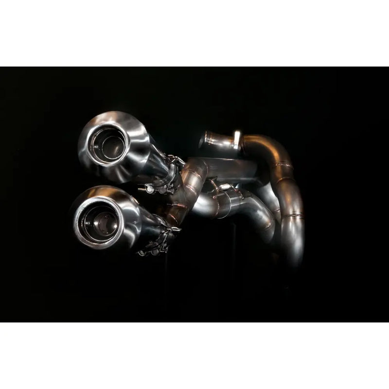 Mad Twisted 2-into-1-into-2 Exhaust System for Harley 86-22 XL Sportster  - Customhoj