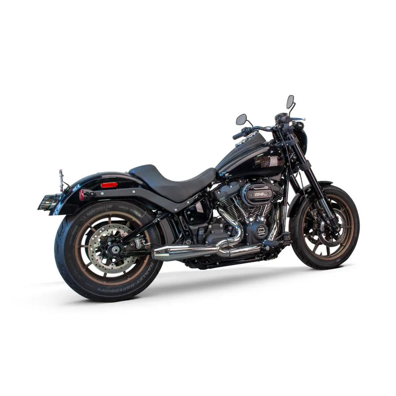 Two Brothers Racing Gen II Megafoon 2-into-1 Uitlaat voor Harley