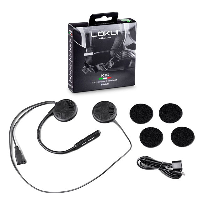 Midland Lokui K10 Bluetooth Motorcycle Intercom  - Customhoj