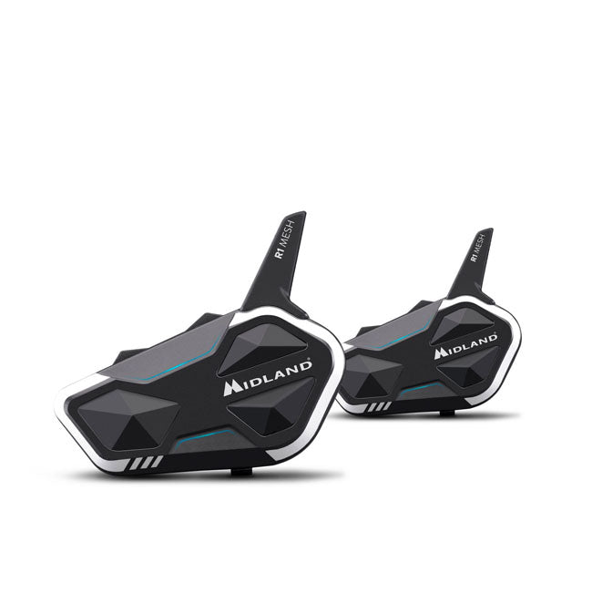 Midland R1 Mesh Bluetooth Motorcycle Intercom Double pack