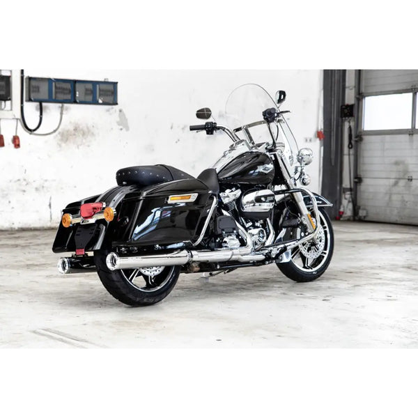 Miller Cleveland Euro 5 Slip-On Geluiddempers voor Harley