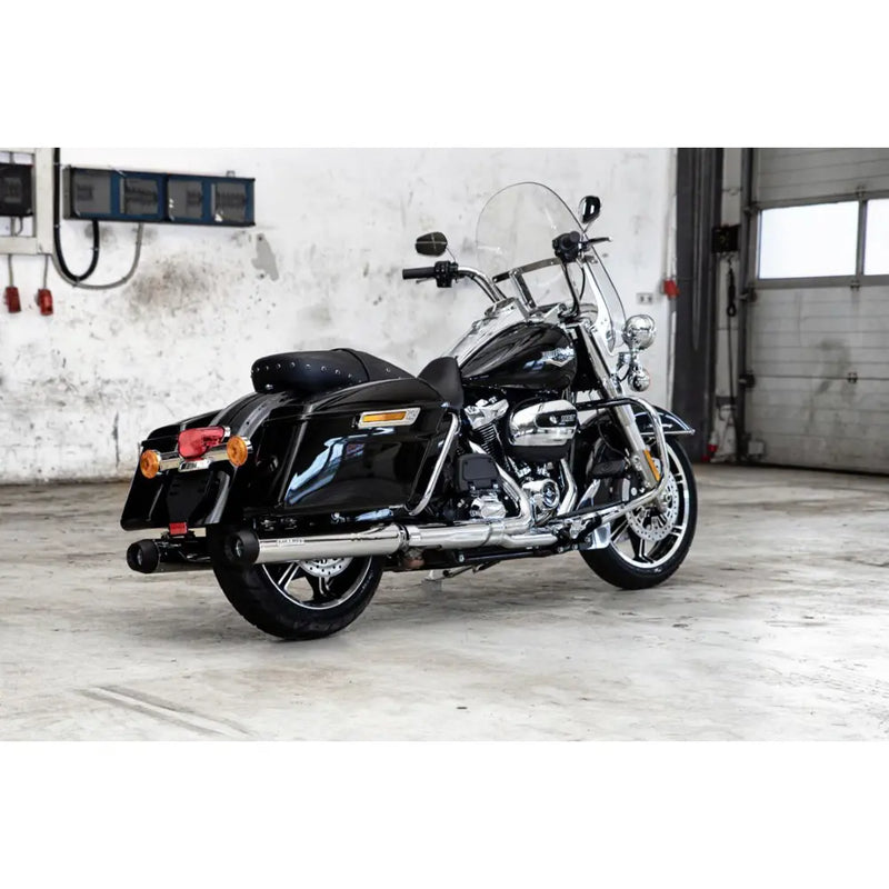 Miller Cleveland Euro 5 Slip-On Geluiddempers voor Harley