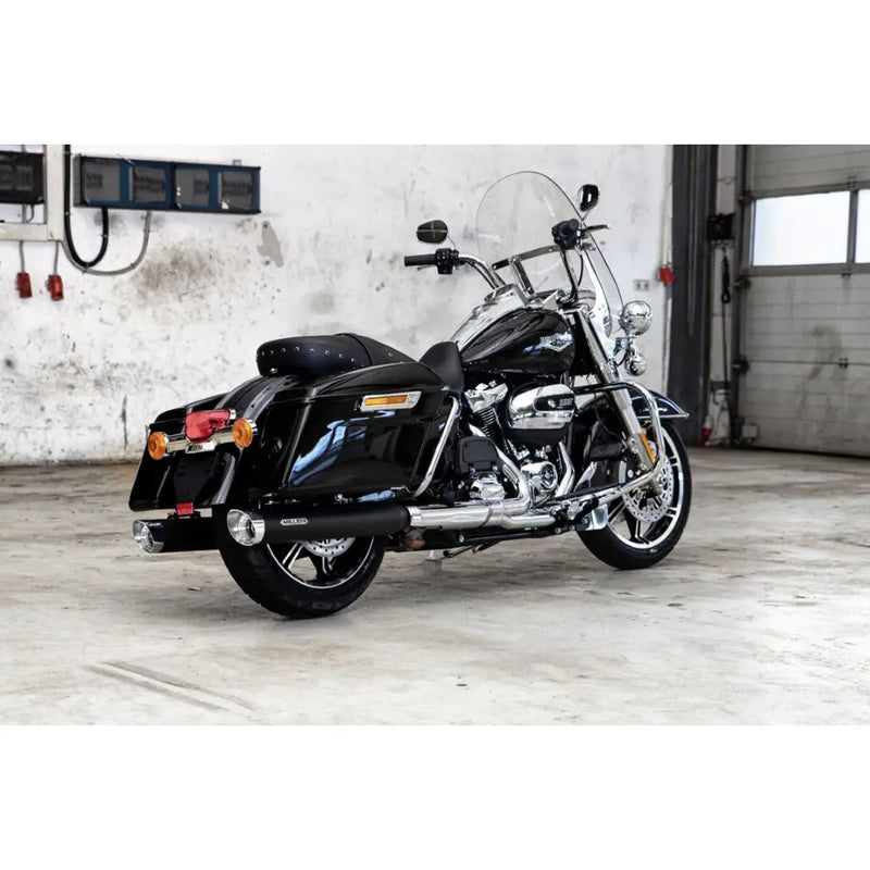 Miller Cleveland Euro 5 Slip-On Geluiddempers voor Harley