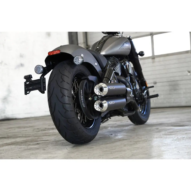Miller Omaha Euro 5 Slip-On Geluiddempers voor Indian