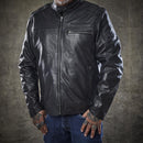 Moe's Hills Bobbers Leather Jacket Black S