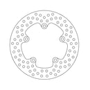 Moto-Master Brake Disc Aprilia Mana 850 07-09 Moto-Master Halo Rear Brake Disc for Aprilia Customhoj