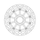 Moto-Master Brake Disc Ducati 748 Biposto 95-03 Moto-Master Halo Front Right Brake Disc for Ducati Customhoj