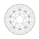 Moto-Master Brake Disc Kawasaki GTR 1400 Concours (ABS) 08-22 Moto-Master Halo Front Right Brake Disc for Kawasaki Customhoj