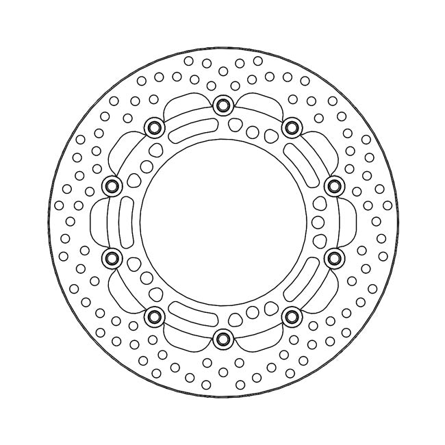 Moto-Master Brake Disc Kawasaki Ninja 650 (ABS) 17-22 Moto-Master Halo Front Right Brake Disc for Kawasaki Customhoj