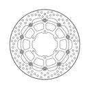 Moto-Master Brake Disc Suzuki GSX-R 1000 (ABS) 17-22 Moto-Master Halo Front Left Brake Disc for Suzuki Customhoj