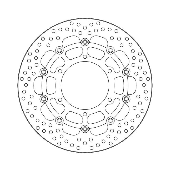 Moto-Master Brake Disc Suzuki GSX-S 1000 (ABS) 15-22 Moto-Master Halo Front Right Brake Disc for Suzuki Customhoj