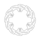 Moto-Master Brake Disc Yamaha TT 600 R 93-04 Moto-Master Flame Rear Brake Disc for Yamaha Customhoj