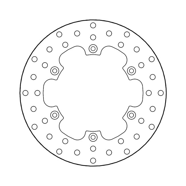 Moto-Master Brake Disc Yamaha TT 600 R 93-04 Moto-Master Halo Rear Brake Disc for Yamaha Customhoj