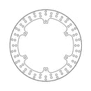 Moto-Master Brake Disc Yamaha XJ 900 Diversion 94-03 Moto-Master Halo Front Right Brake Disc for Yamaha Customhoj