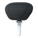 Mustang Deluxe Rider Backrest for Harley 08-25 Touring (excl. 23-25 CVO; 24-25 Road Glide / Street Glide) / Deluxe / Black  - Customhoj