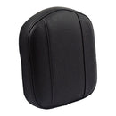 Mustang Original Style Sissy Bar Pad for Harley All HD and Aftermarket Sissy Bars / Uprights (excl. 18-25 Touring and Softail models) / Plain / Black / 20 x 23 cm (7,5" x 9")  - Customhoj