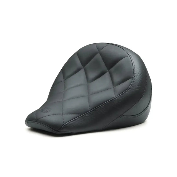 Mustang Standard Touring Solo Seat for Indian 18-24 Indian Scout Bobber / Black / Diamond / Without backrest  - Customhoj